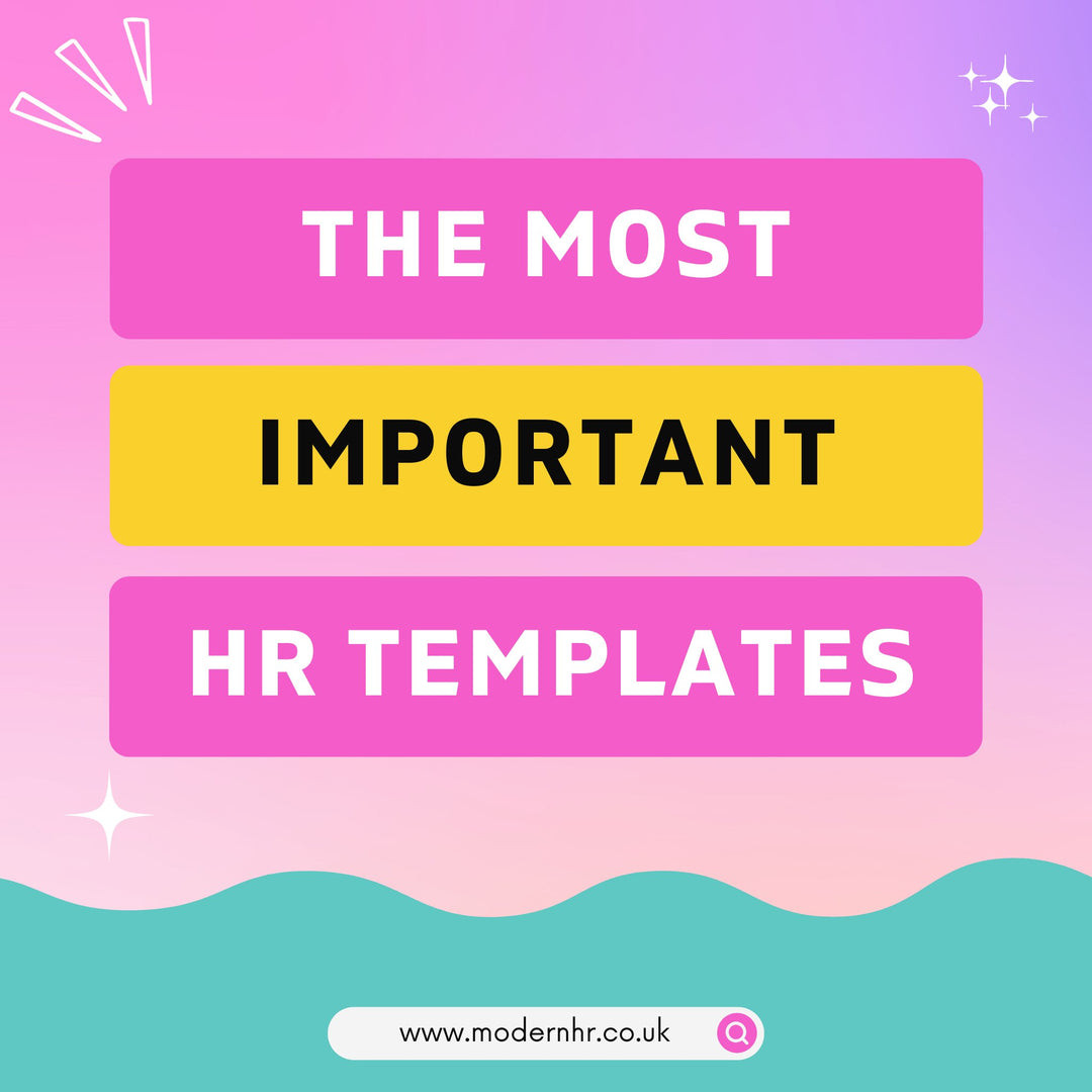 The Most Important HR Templates for Small Businesses - Modern HR