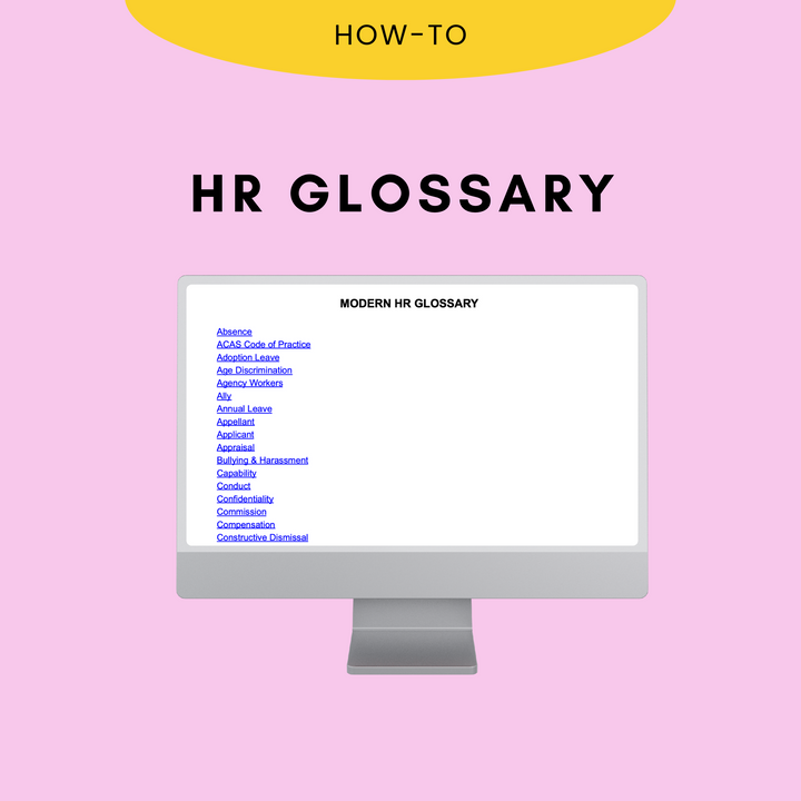 A-Z: HR Glossary