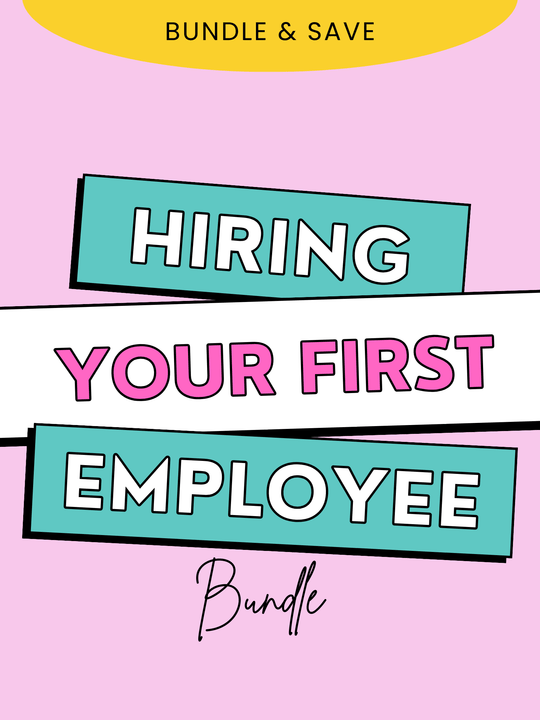 Hiring Your First Employee Bundle