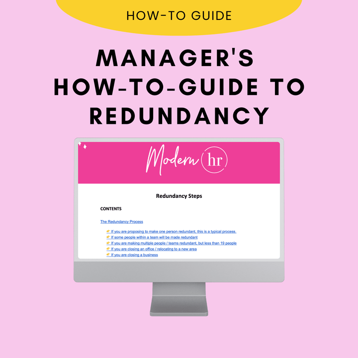 Redundancy How To Guide - Modern HR