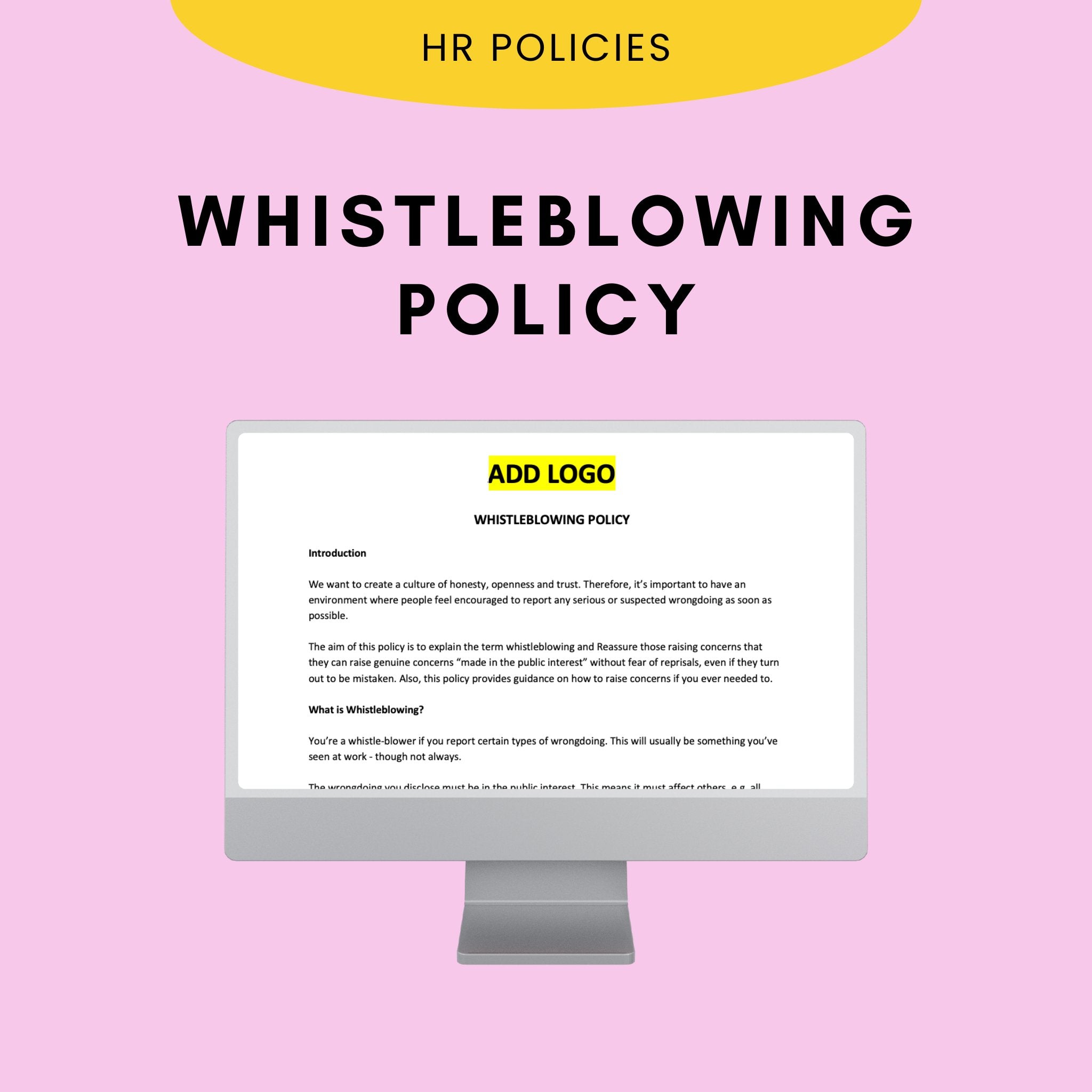 Whistleblowing Policy – Modern HR