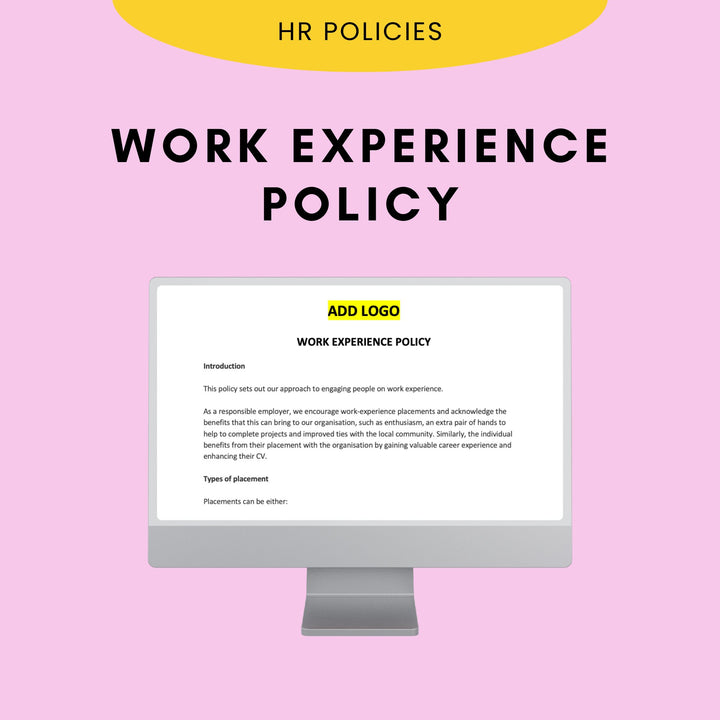 Work Experience Policy - Modern HR